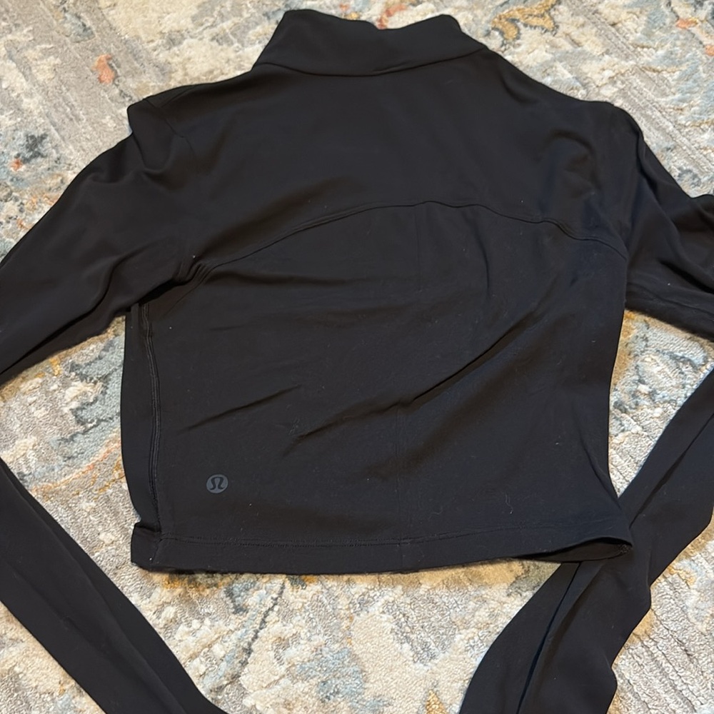 Lululemon Athletica Black Long Sleeve Top